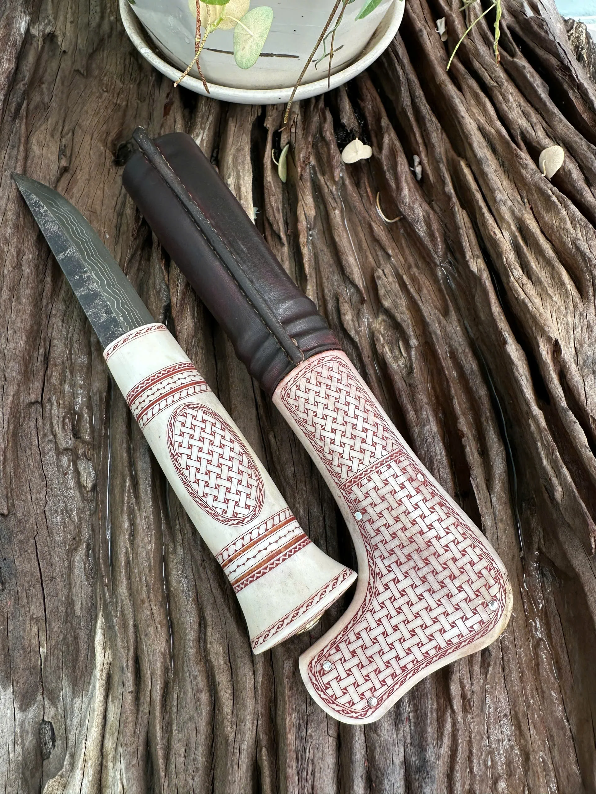 Antler Carving Knive - Sami Style view 3
