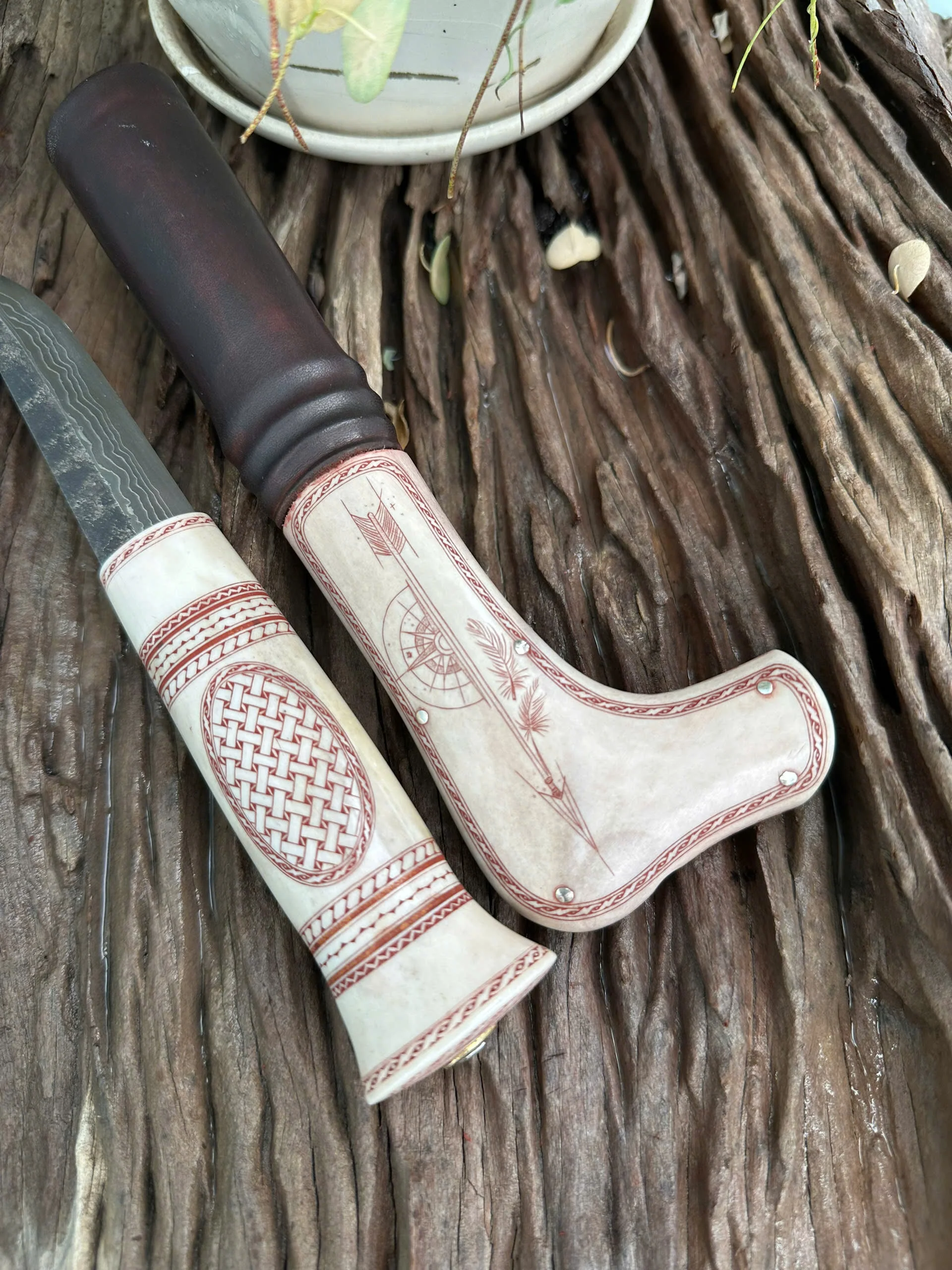 Antler Carving Knive - Sami Style view 4